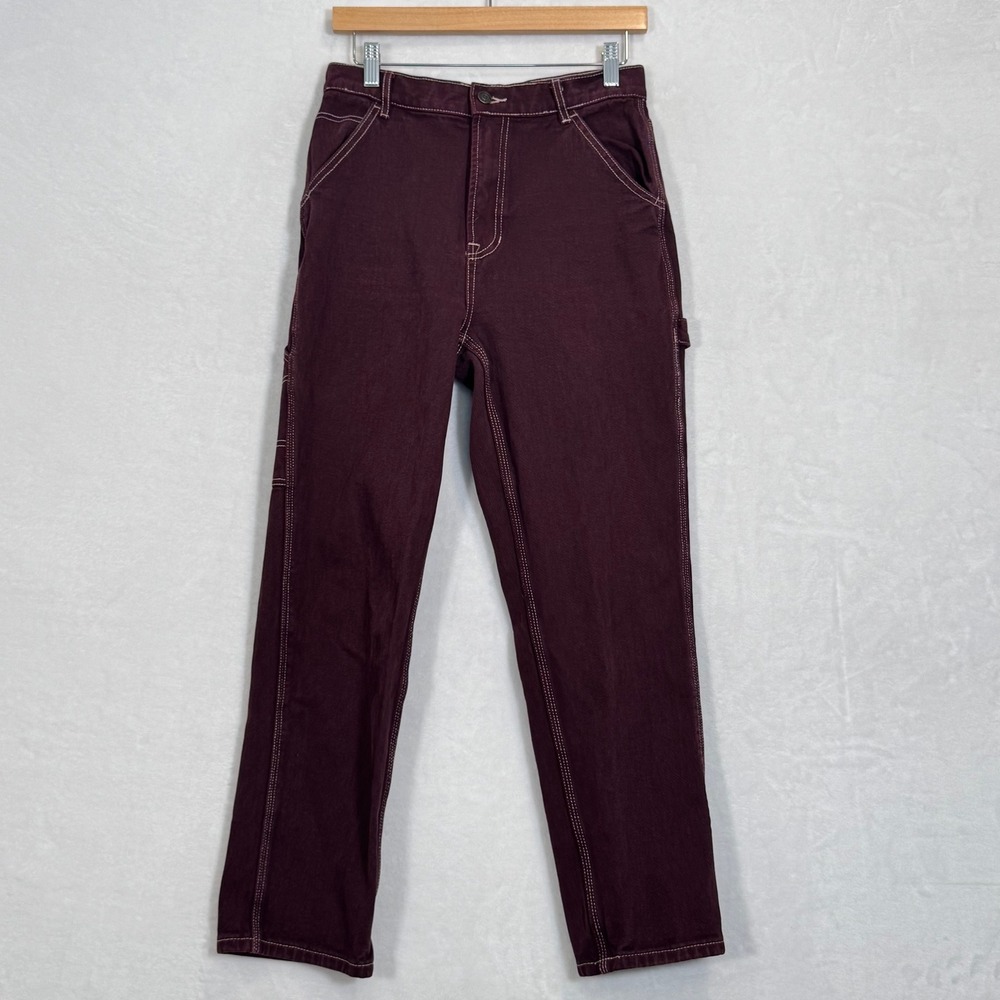 PacSun Burgundy Carpenter Pants 27x28